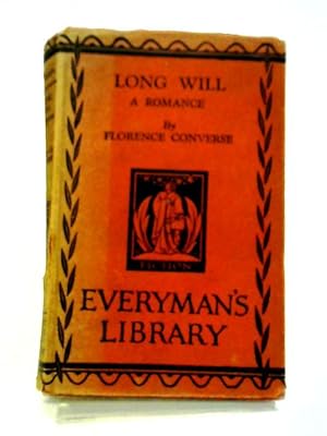 Image du vendeur pour Long Will - A Romance mis en vente par World of Rare Books