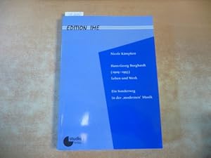 Image du vendeur pour Hans-Georg Burghardt (1909 - 1993) : Leben und Werk ; ein Sonderweg in der -modernen- Musik mis en vente par Gebrauchtbcherlogistik  H.J. Lauterbach