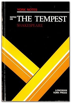 Immagine del venditore per York Notes On William Shakespeare's "The Tempest" venduto da Darkwood Online T/A BooksinBulgaria