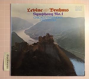 Image du vendeur pour Levine conducts Brahms. Symphony No. 1. [ LP /Vinyl]. mis en vente par Druckwaren Antiquariat