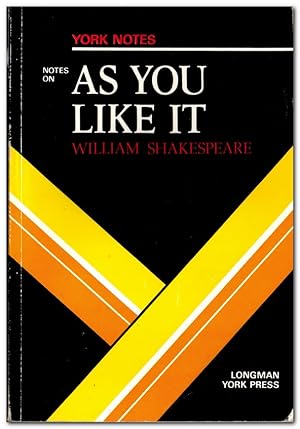 Immagine del venditore per York Notes On William Shakespeare's "As You Like It" venduto da Darkwood Online T/A BooksinBulgaria