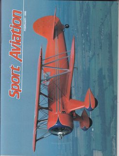 Sport Aviation Magazine, February, 1990