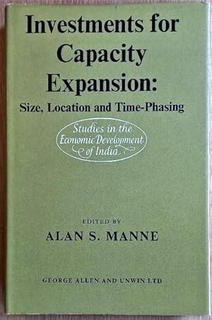 Seller image for INVESTMENTS FOR CAPACITY EXPANSION Size, Location, and Time-Phasing for sale by Douglas Books