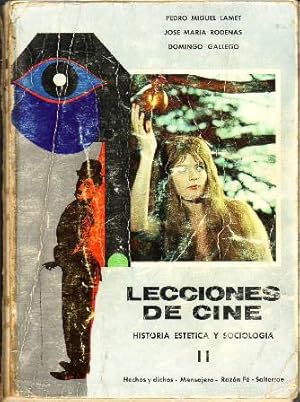 Imagen del vendedor de LECCIONES DE CINE II: Historia esttica y sociologa. a la venta por Librera y Editorial Renacimiento, S.A.