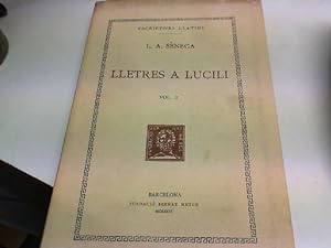 Bild des Verkäufers für Llettres a Lucili Vol. II zum Verkauf von J.L.G LIVRES ANCIENS ET MODERNES