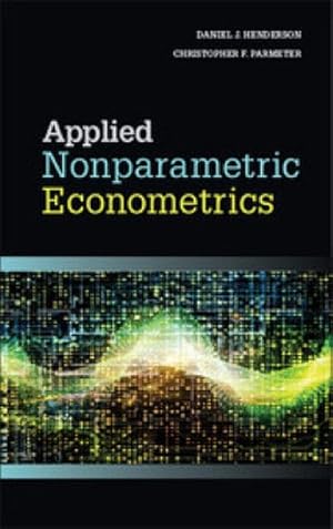 Image du vendeur pour Applied Nonparametric Econometrics mis en vente par AHA-BUCH GmbH