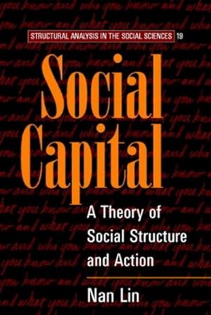 Bild des Verkufers fr Social Capital : A Theory of Social Structure and Action zum Verkauf von AHA-BUCH GmbH