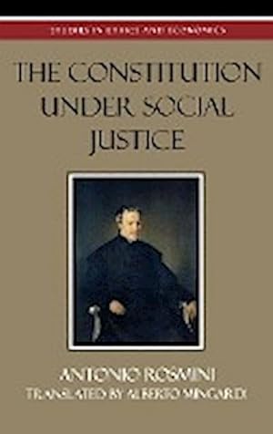 Immagine del venditore per The Constitution Under Social Justice venduto da AHA-BUCH GmbH