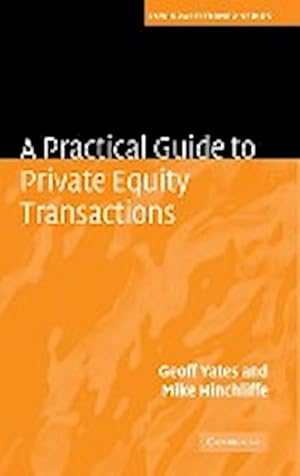 Image du vendeur pour A Practical Guide to Private Equity Transactions mis en vente par AHA-BUCH GmbH