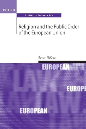 Imagen del vendedor de Religion and the Public Order of the European Union a la venta por AHA-BUCH GmbH