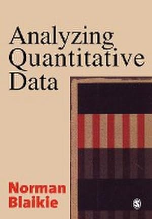 Seller image for Analyzing Quantitative Data : From Description to Explanation for sale by AHA-BUCH GmbH