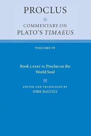 Bild des Verkufers fr Proclus : Commentary on Plato's Timaeus zum Verkauf von AHA-BUCH GmbH