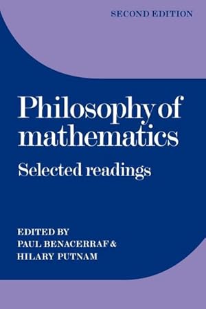 Bild des Verkufers fr Philosophy of Mathematics : Selected Readings zum Verkauf von AHA-BUCH GmbH