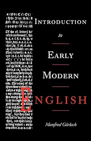 Immagine del venditore per Introduction to Early Modern English venduto da AHA-BUCH GmbH