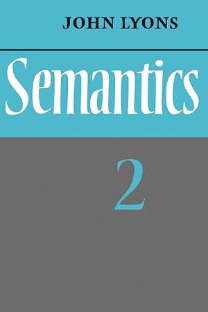 Bild des Verk�ufers f�r Semantics : Volume 2 zum Verkauf von AHA-BUCH GmbH