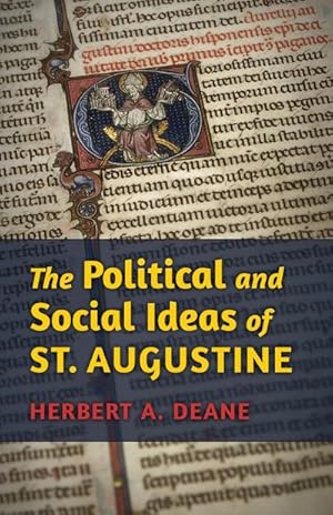 Immagine del venditore per The Political and Social Ideas of St. Augustine venduto da AHA-BUCH GmbH