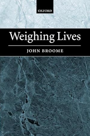 Imagen del vendedor de Weighing Lives a la venta por AHA-BUCH GmbH