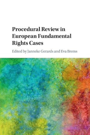 Bild des Verkufers fr Procedural Review in European Fundamental Rights Cases zum Verkauf von AHA-BUCH GmbH