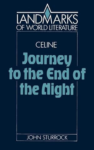 Image du vendeur pour Louis-Ferdinand Celine, Journey to the End of the Night mis en vente par AHA-BUCH GmbH