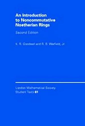 Bild des Verkufers fr An Introduction to Noncommutative Noetherian Rings zum Verkauf von AHA-BUCH GmbH