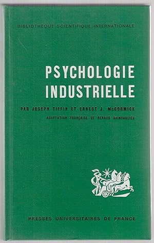 Imagen del vendedor de Psychologie industrielle a la venta por LibrairieLaLettre2