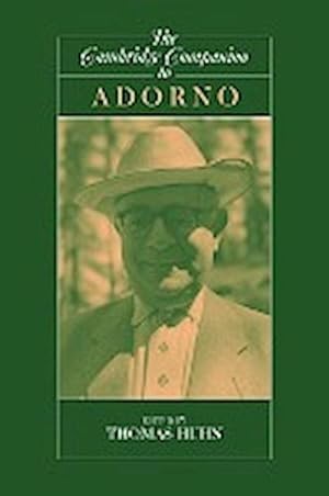 Bild des Verkufers fr The Cambridge Companion to Adorno zum Verkauf von AHA-BUCH GmbH