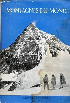 Imagen del vendedor de Montagnes du monde 1953. a la venta por Le-Livre