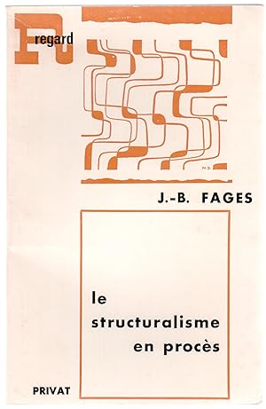 Image du vendeur pour Le structuralisme en procs mis en vente par LibrairieLaLettre2