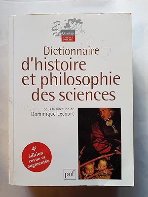 Dictionnaire d'histoire et de philosophie des sciences