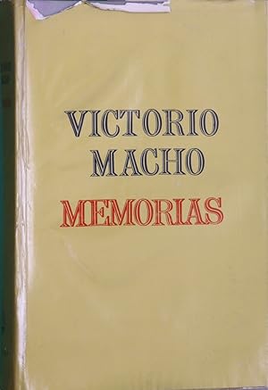 Imagen del vendedor de Memorias a la venta por Librera Alonso Quijano