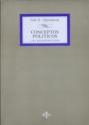 Imagen del vendedor de Conceptos polticos una reconstruccin a la venta por Librera Alonso Quijano