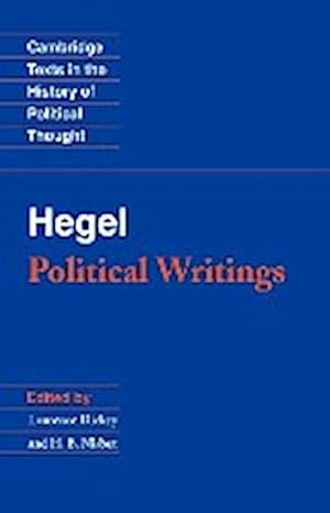 Immagine del venditore per G.W.F. Hegel--Political Writings venduto da AHA-BUCH GmbH