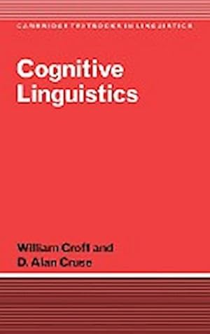 Bild des Verkufers fr Cognitive Linguistics zum Verkauf von AHA-BUCH GmbH