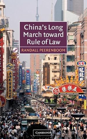 Bild des Verkufers fr China's Long March Toward Rule of Law zum Verkauf von AHA-BUCH GmbH