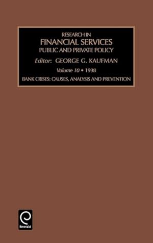 Seller image for Research in Financial Services Private and Public Policy Volume 10research in Financial Services (Rfse) for sale by AHA-BUCH GmbH