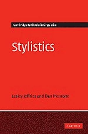 Immagine del venditore per Stylistics venduto da AHA-BUCH GmbH