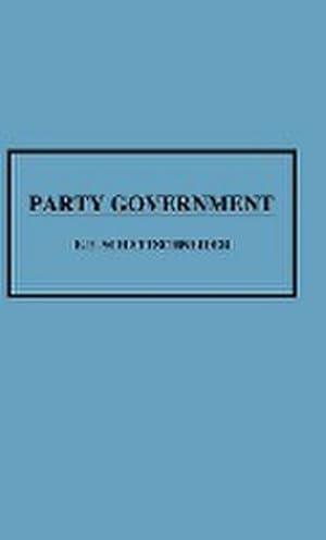 Seller image for Party Government for sale by AHA-BUCH GmbH