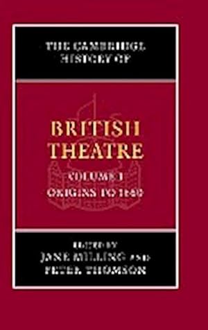 Bild des Verkufers fr The Cambridge History of British Theatre zum Verkauf von AHA-BUCH GmbH