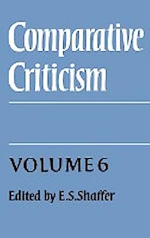 Bild des Verkufers fr Comparative Criticism : Volume 6, Translation in Theory and Practice zum Verkauf von AHA-BUCH GmbH