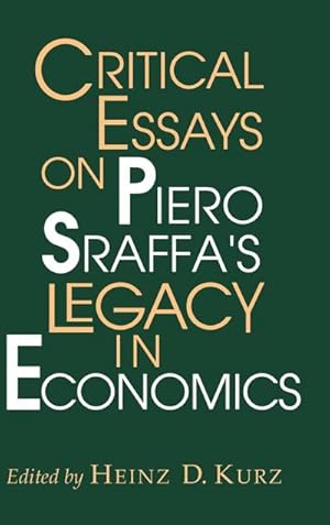 Imagen del vendedor de Critical Essays on Piero Sraffa's Legacy in Economics a la venta por AHA-BUCH GmbH