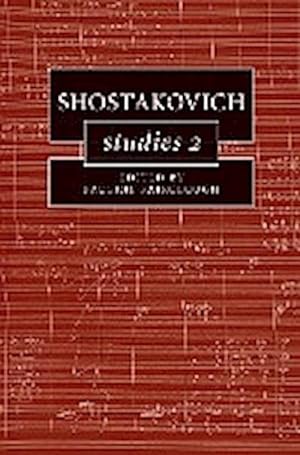 Bild des Verkufers fr Shostakovich Studies 2 zum Verkauf von AHA-BUCH GmbH