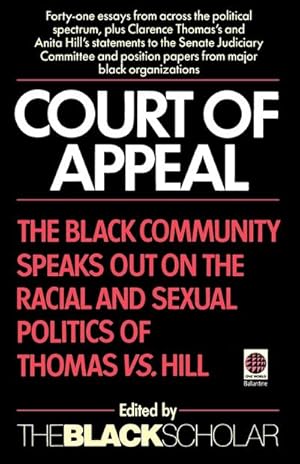 Image du vendeur pour Court of Appeal : The Black Community Speaks Out on the Racial and mis en vente par AHA-BUCH GmbH