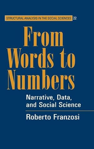 Immagine del venditore per From Words to Numbers venduto da AHA-BUCH GmbH