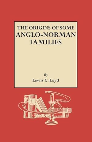 Seller image for Origins of Some Anglo-Norman Families for sale by AHA-BUCH GmbH