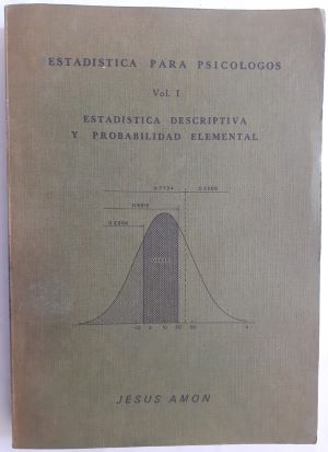 Bild des Verkufers fr Estadstica para psiclogos I. Estadstica descriptiva y probabilidad elemental zum Verkauf von Librera Ofisierra