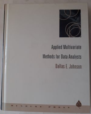 Seller image for Applied Multivariate Methods for Data Analysts for sale by Librera Ofisierra
