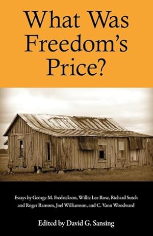 Bild des Verkufers fr What Was Freedom's Price? zum Verkauf von AHA-BUCH GmbH