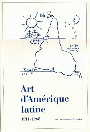 Seller image for Art d'Amrique latine: 1911-1968. Muse national d'art moderne, Centre Georges Pompidou, Grande Galerie, 12 novembre 1992-11 janvier 1993. for sale by La Librera, Iberoamerikan. Buchhandlung