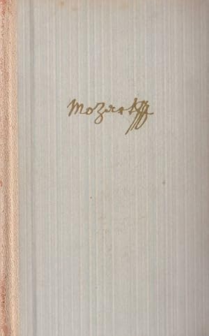 Bild des Verkufers fr Wolfgang Amadeus Mozart. Eine Biographie. zum Verkauf von La Librera, Iberoamerikan. Buchhandlung