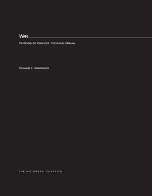 Image du vendeur pour War : Patterns of Conflict: Technical Manual mis en vente par AHA-BUCH GmbH